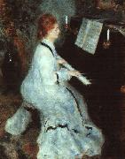 Lady at Piano renoir